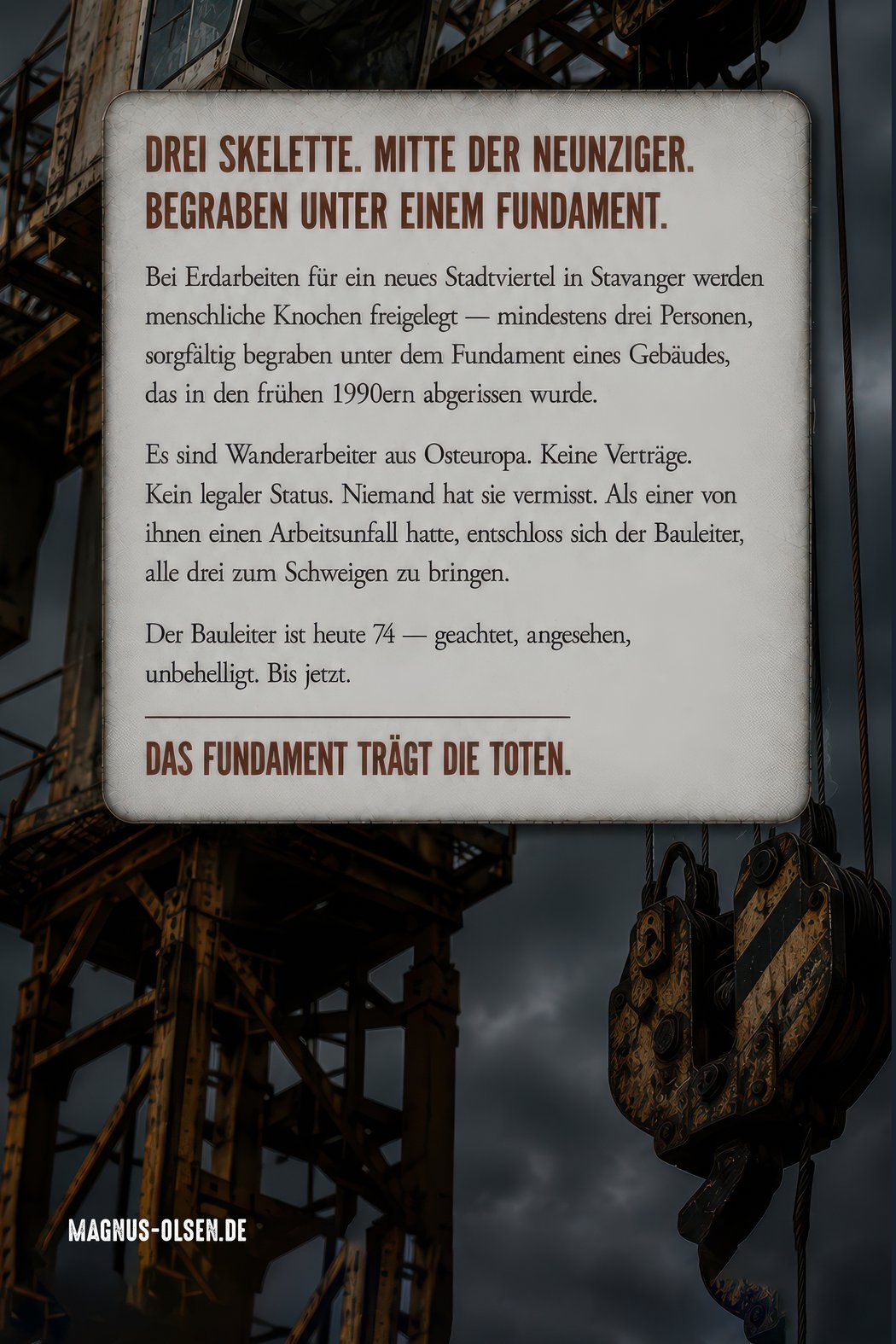FUNDAMENT Rückseite