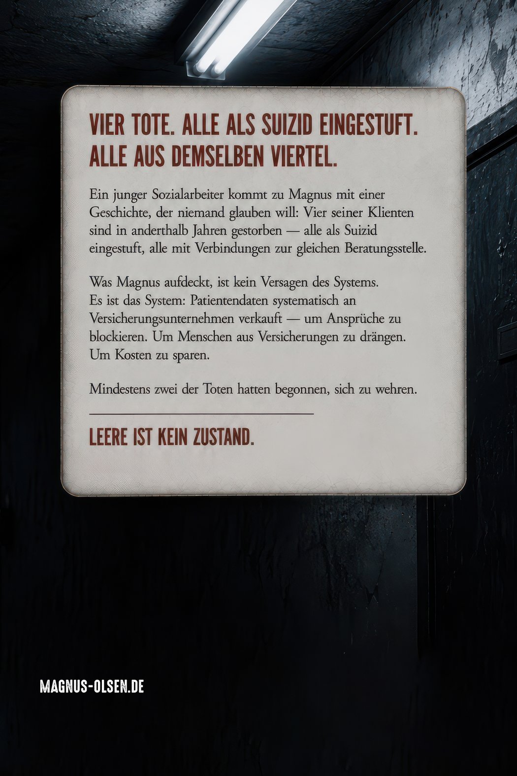 LEERE Rückseite